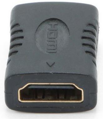 Изображение Переходник Gembird A-HDMI-FF HDMI-HDMI (черный) ()