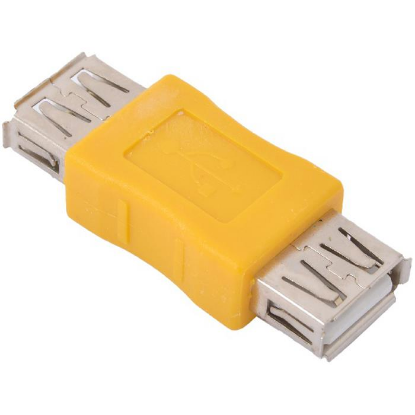 Изображение Переходник VCOM CA408 USB 2.0 A USB 2.0 A желтый