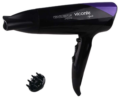 Изображение Фен Viconte VC-3725 (2400 Вт /фиолетовый, черный)