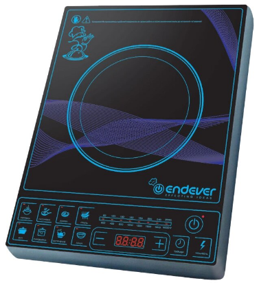 Изображение Плита настольная Endever IP-28 (электрическая, стеклокерамика, черный)