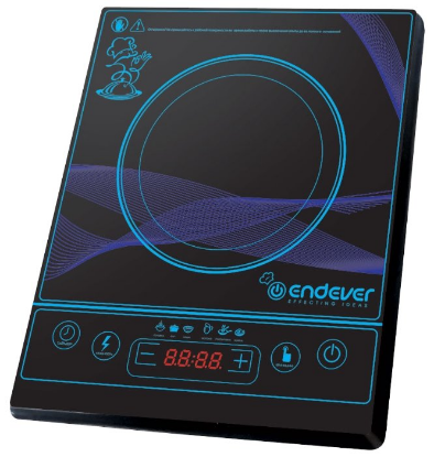 Изображение Плита настольная Endever IP-26 (электрическая, стеклокерамика, черный)
