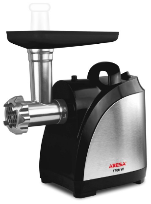 Изображение Мясорубка Aresa AR-2103 (1700 Вт /1,8 кг/мин/серебристый, черный)