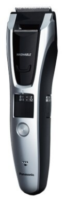 Изображение Машинка для стрижки бороды и усов, головы Panasonic ER-GB70, серебристый, черный