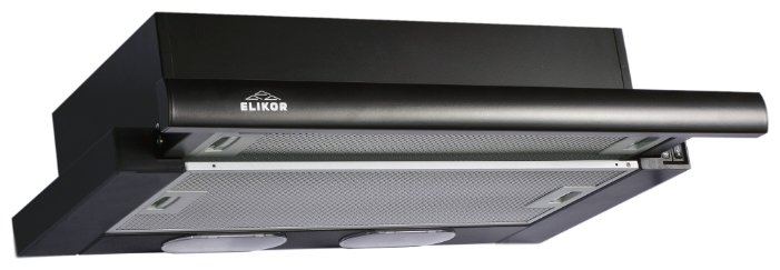 Изображение Встраиваемая вытяжка ELIKOR Интегра 60 (черный, черный)