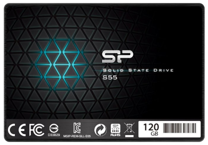 Изображение SSD диск Silicon Power Slim S55 120 Гб 2.5" (SP120GBSS3S55S25)