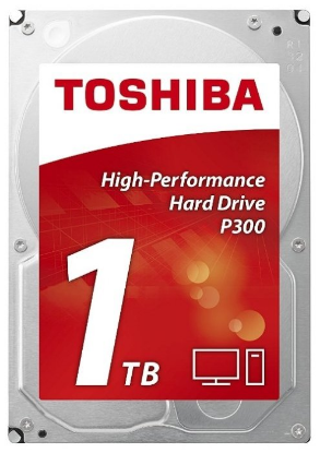 Изображение Жесткий диск 3.5" 1000 ГБ Toshiba P300 HDWD110UZSVA, 7200 rpm, 64 МБ
