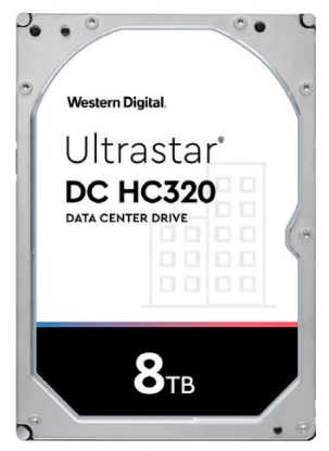 Изображение Жесткий диск 3.5" 8000 ГБ Western Digital HUS728T8TAL5204, 7200 rpm, 256 МБ