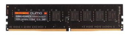 Изображение Оперативная память 4 GB DDR4 Qumo QUM4U-4G2400C16  (19200 МБ/с, 2400 МГц, CL16)