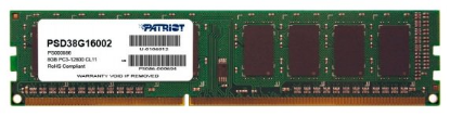 Изображение Оперативная память 8 GB DDR3 Patriot PSD38G16002  (12800 МБ/с, 1600 МГц, CL11)