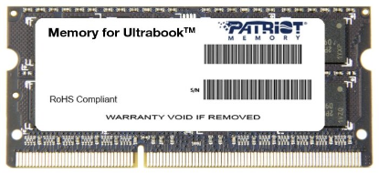 Изображение Оперативная память 8 GB DDR3L Patriot PSD38G1600L2S  (12800 МБ/с, 1600 МГц, CL11)