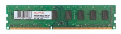 Изображение Оперативная память 4 GB DDR3L Qumo QUM3U-4G1600K11L (12800 МБ/с, 1600 МГц, CL11)