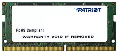 Изображение Оперативная память 4 GB DDR4 Patriot Memory PSD44G240082S (19200 МБ/с, 2400 МГц, CL17)