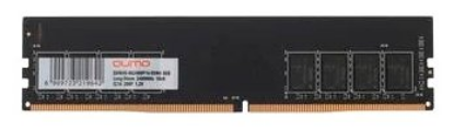 Изображение Оперативная память 8 GB DDR4 Qumo QUM4U-8G2666P19 (21300 МБ/с, 2666 МГц, CL19)