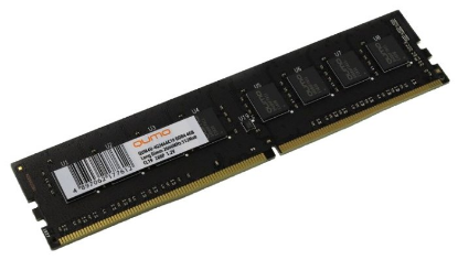 Изображение Оперативная память 4 GB DDR4 Qumo QUM4U-4G2666C19 (21300 МБ/с, 2666 МГц, CL19)
