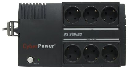 Изображение ИБП CyberPower BS450E (резервный 270 Вт  ступенчатая аппроксимация синусоиды)