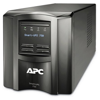 Изображение ИБП APC Smart-UPS SMT750I (интерактивный 500 Вт  синусоида)