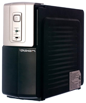 Изображение ИБП IPPON Back Office 1000 (резервный 600 Вт  ступенчатая аппроксимация синусоиды)