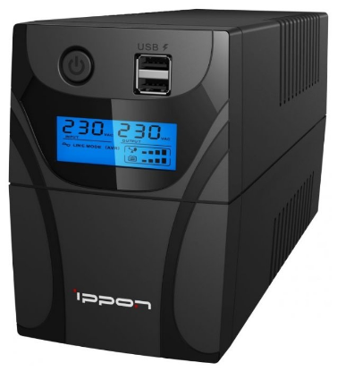 Изображение ИБП IPPON Back Power Pro II Euro 850 (интерактивный 480 Вт  ступенчатая аппроксимация синусоиды)