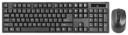 Изображение Комплект клавиатура и мышь Defender C-915 RU Black USB