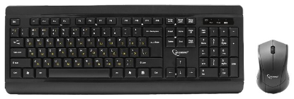 Изображение Комплект клавиатура и мышь Gembird KBS-8001 Black USB