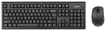 Изображение Комплект клавиатура и мышь A4Tech 7100N Black USB