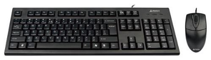 Изображение Комплект клавиатура и мышь A4Tech KR-8520D Black USB