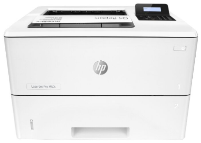 Изображение Принтер HP LaserJet Pro M501dn белый/черный (A4, черно-белая, лазерная, )