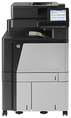 Изображение МФУ HP Color LaserJet Enterprise flow MFP M880z+ серый/черный