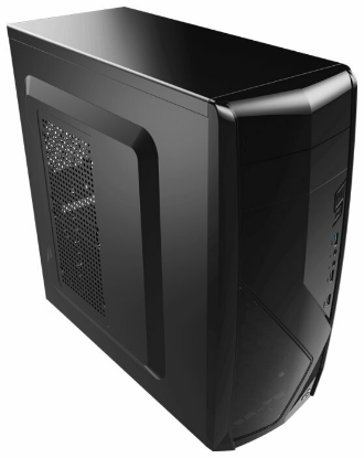 Изображение Корпус AeroCool CS-1102 (mATX, ATX, Mini-ITX, черный, без БП)/()