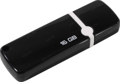 Изображение USB flash Qumo Optiva 02,(USB 2.0/16 Гб)-черный (QM16GUD-OP2-black)