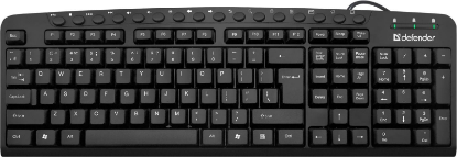 Изображение Клавиатура Defender Focus HB-470 (USB), (черный)
