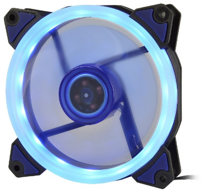 Изображение Вентилятор Crown CMCF-12025S-1231 синий (1650 об/мин , 120x120x25 мм,3-pin)