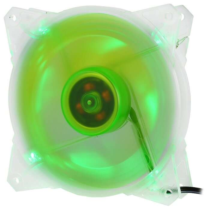Изображение Вентилятор Crown CMCF-12025S-1212 зеленый (1650 об/мин , 120x120x25 мм,3-pin)