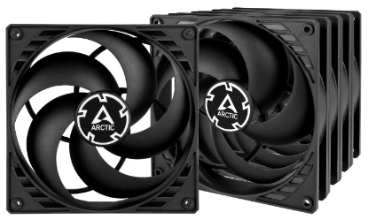 Изображение Вентилятор Arctic P14 PWM PST Value Pack черный (1700 об/мин , 140x140x25 мм,4-pin PWM)