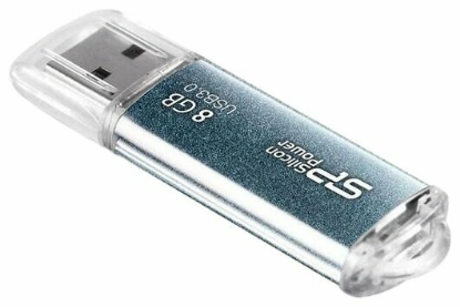 Изображение USB flash Silicon Power Marvel M01,(USB 3.0/8 Гб)-синий (SP008GBUF3M01V1B)