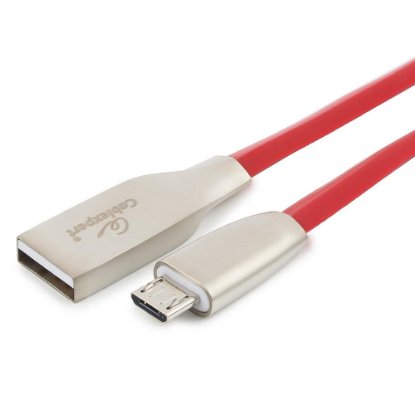 Изображение Кабель соединительный Cablexpert CC-G-mUSB01R-3M USB 2.0 A Micro USB 2.0 B красный 3 м
