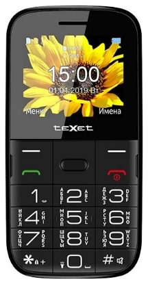 Изображение Мобильный телефон teXet TM-B227,черный