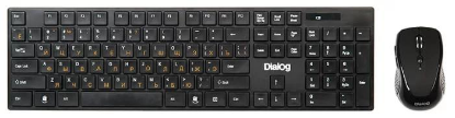 Изображение Комплект клавиатура и мышь Dialog KMROP-4030U Black USB
