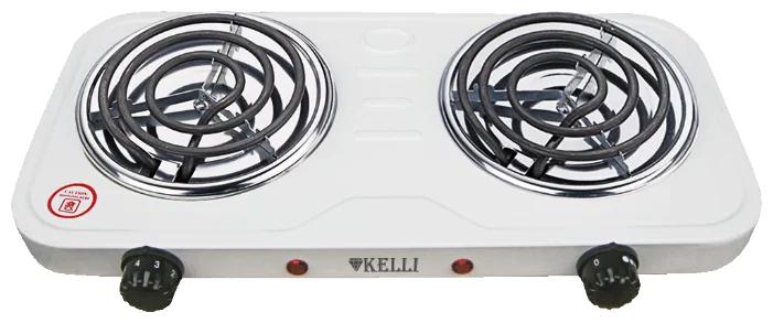 Изображение Плита настольная Kelli KL-5063 (электрическая, эмаль, белый)
