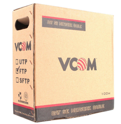 Изображение Витая пара VCOM VNC1010 (FTP, 100 м, 5e cat.)
