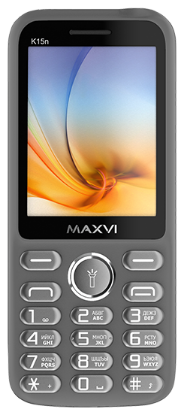 Изображение Мобильный телефон MAXVI K15n,серый