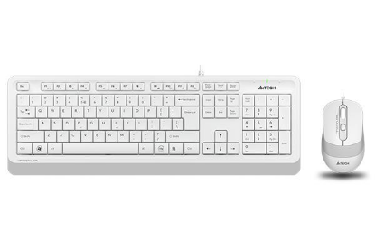 Изображение Комплект клавиатура и мышь A4Tech Fstyler F1010 (1147556)