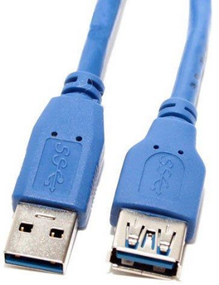 Изображение Кабель удлинительный Aopen ACU302-0.5M USB 3.0 A USB 3.0 A синий 0,5 м
