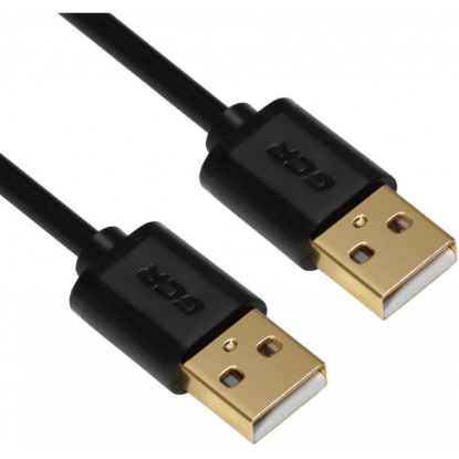 Изображение Кабель соединительный Greenconnect GCR-UM5M-BB2S-3.0m USB 2.0 A USB 2.0 A черный 3 м