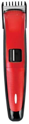 Изображение Машинка для стрижки бороды и усов, головы Ergolux ELX-HT01-C43, красный, черный
