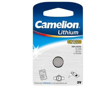 Изображение Батарейка Camelion CR1220-BP1 (CR1220 (5012LC) 3 В  Lithium)