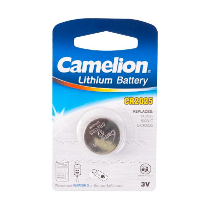 Изображение Батарейка Camelion CR2025-BP1 (CR2025 (5003LC) 3 В  Lithium)