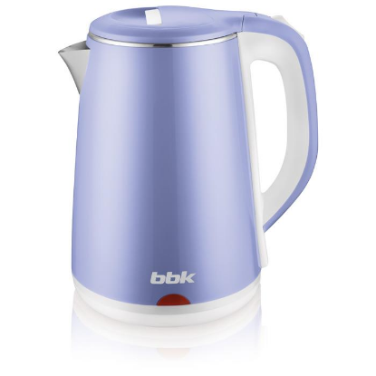 Изображение Электрический чайник BBK EK2001P (2200 Вт/2 л /пластик/голубой, белый)