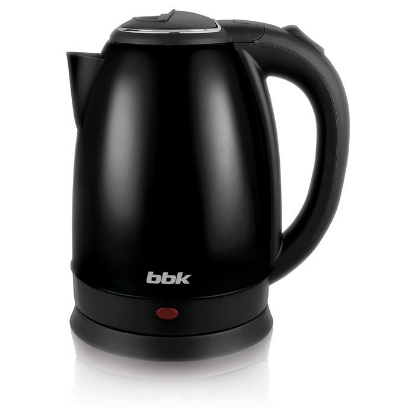 Изображение Электрический чайник BBK EK1760S (2200 Вт/1,7 л /сталь/черный)