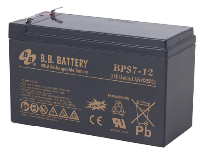 Изображение Аккумулятор для ИБП B.B.Battery BPS 7-12